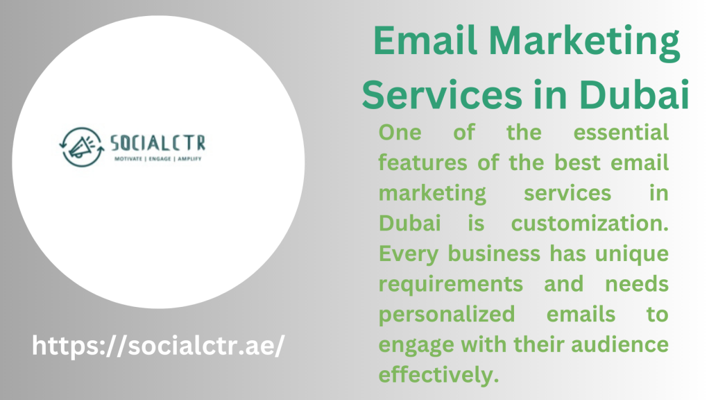 Features Email Marketing Services in Dubai